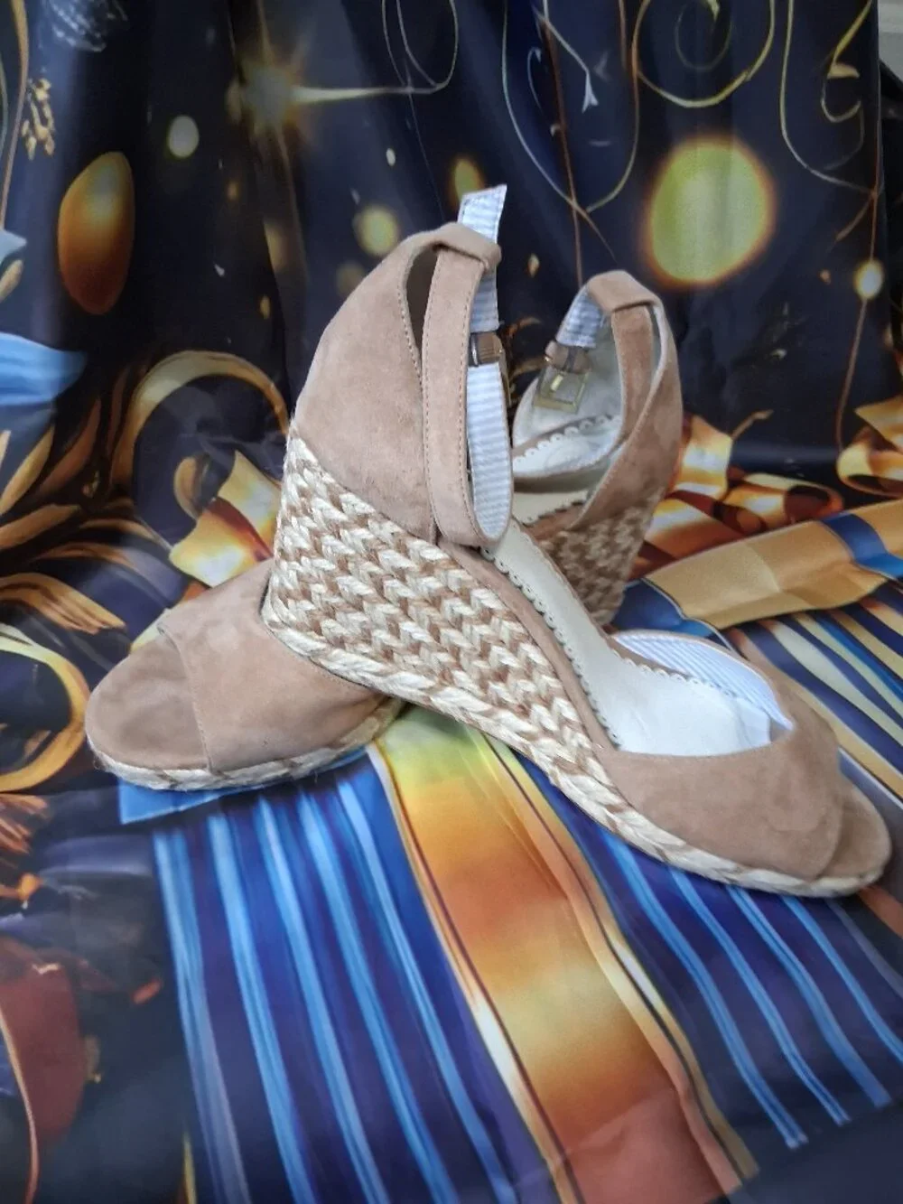 1901 Nadine Espadrille Wedge Sandal.